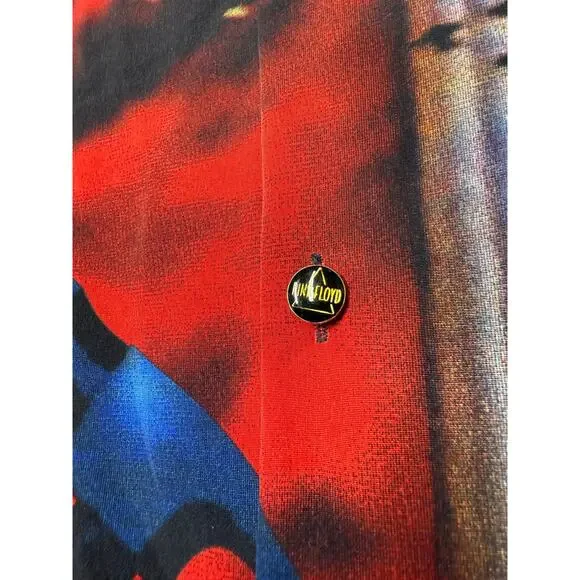 Vintage Dragonfly PINK FLOYD THE WALL Men’s shirt all over print , size XL
